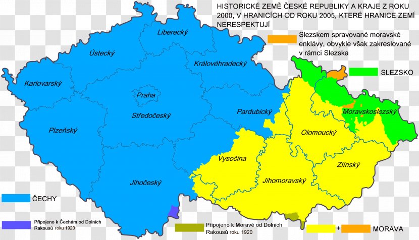 Protectorate Of Bohemia And Moravia Morava Silesia - Map Transparent PNG