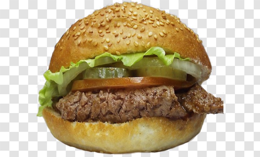 Buffalo Burger Hamburger Cheeseburger Slider Veggie - Fast Food - Steak Transparent PNG