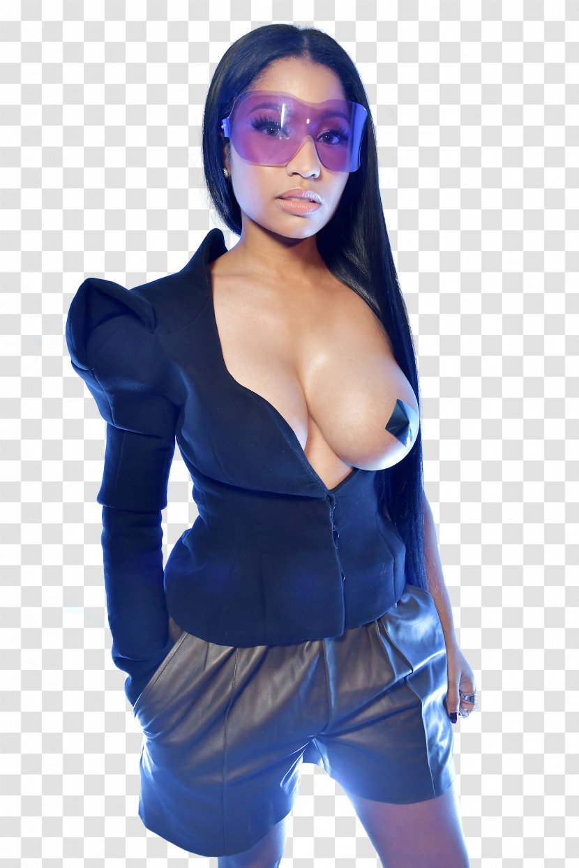 Cobalt Blue Shoulder Character Costume Fiction - Cartoon - Nicki Minaj Transparent PNG