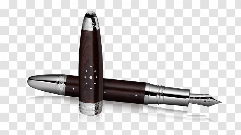 Fountain Pen Aubrac Montblanc Ballpoint - Xezo - Mont Blanc Pens Brown Transparent PNG