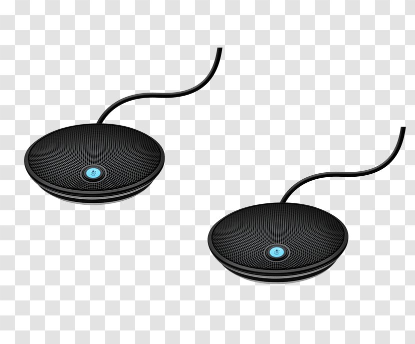 Microphone Logitech Webcam Headphones Speakerphone - Indicator Transparent PNG