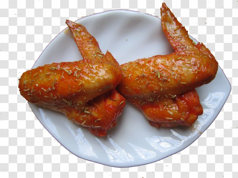 Buffalo Wing Roast Chicken Asado Barbecue - Wings Transparent PNG