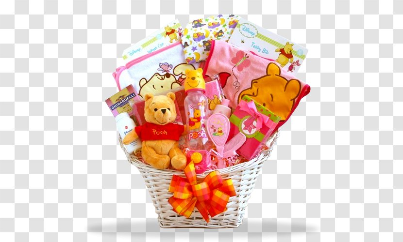Mishloach Manot Diaper Winnie-the-Pooh Food Gift Baskets - Tree - Winnie The Pooh Transparent PNG