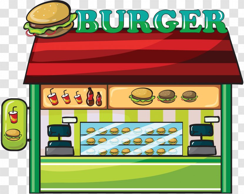 Hamburger Fast Food Restaurant Clip Art - Stock Photography Transparent PNG