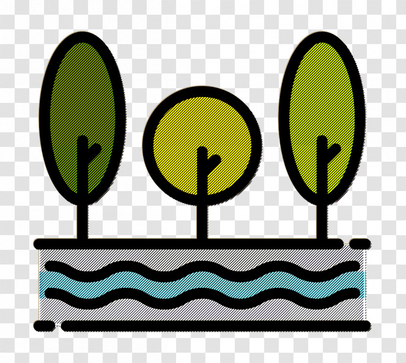 Tree Icon River Icon Nature Icon Transparent PNG