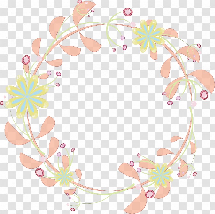 Watercolor Flower Background - Floral Design - Pink Painting Transparent PNG