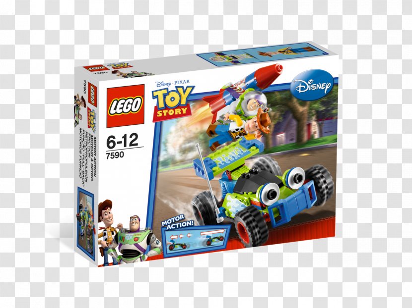 Sheriff Woody Buzz Lightyear Lego Toy Story Minifigure - Pixar Transparent PNG