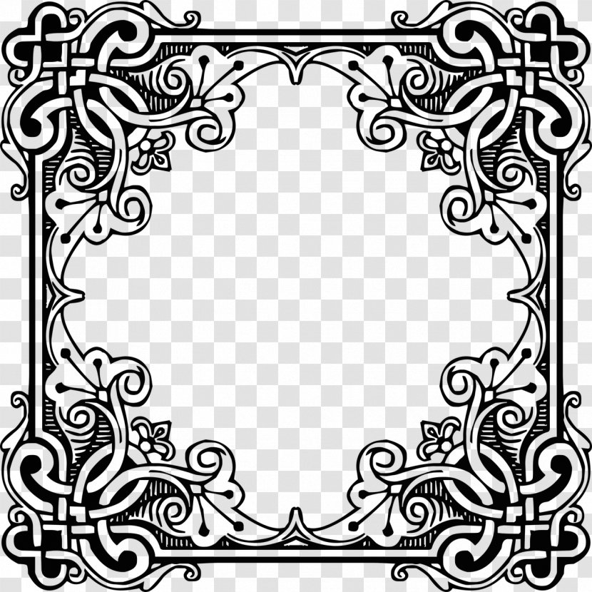 Cuadro Lossless Compression Line Art - Monochrome Photography - Pattern Border Transparent PNG