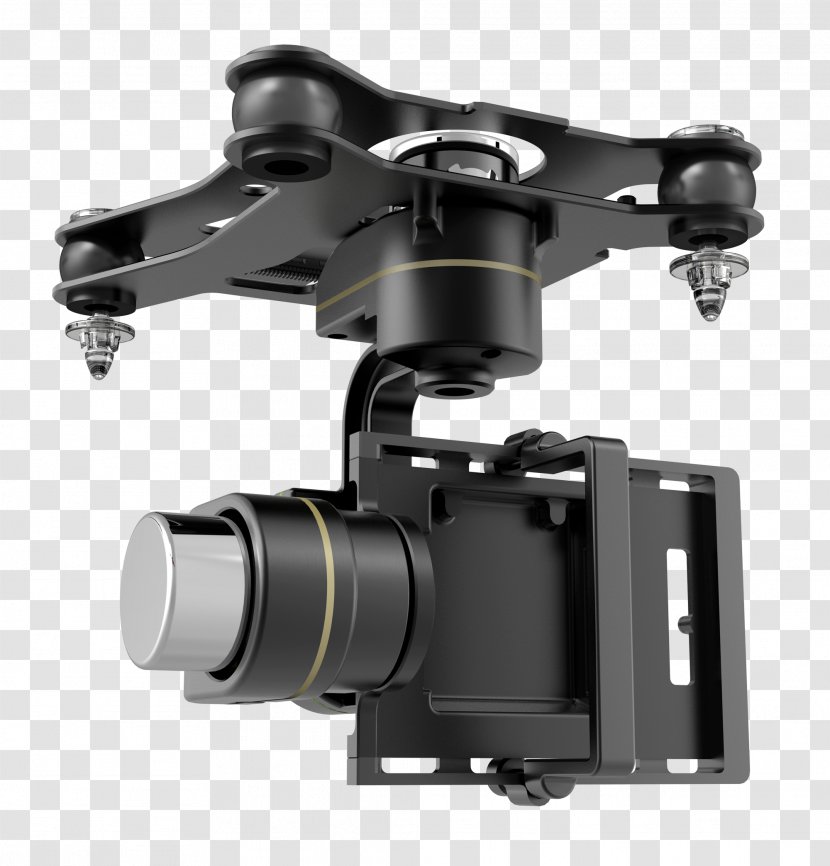 Gimbal 4K Resolution Unmanned Aerial Vehicle Osmo Camera - Dji - Gopro Cameras Transparent PNG