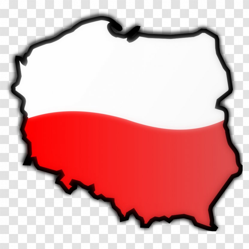 Flag Of Poland Clip Art - Polska Cliparts Transparent PNG