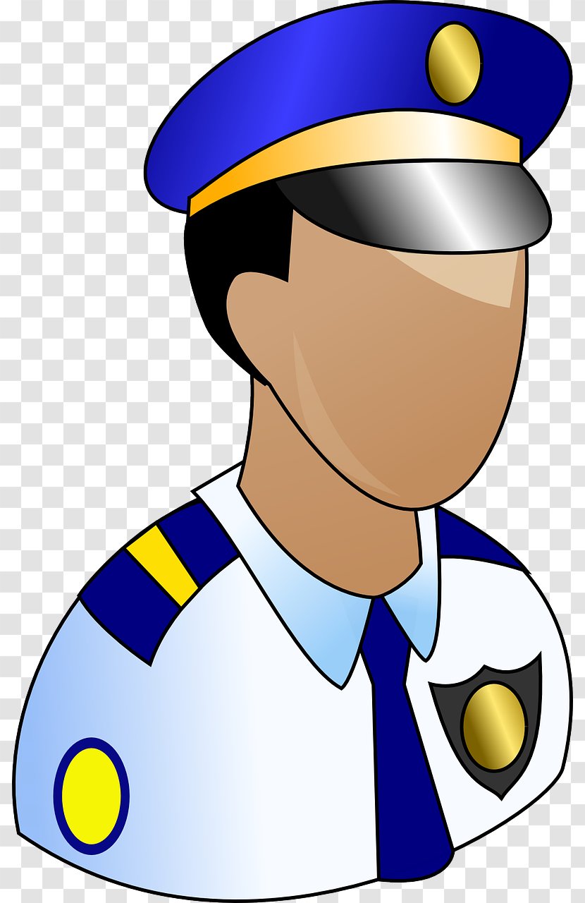 Police Officer Badge Clip Art - Car - Policeman Transparent PNG