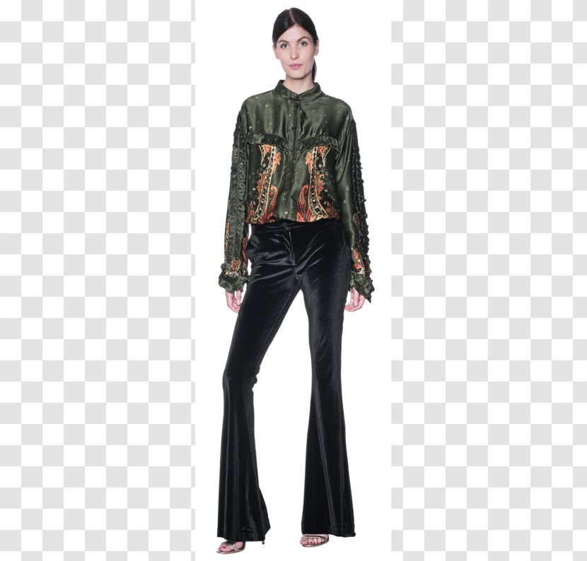 Fashion Costume - Trousers - Woman Printing Transparent PNG