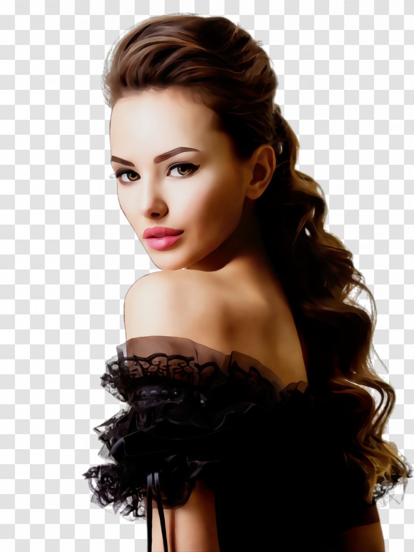 Hair Hairstyle Beauty Long Chin - Shoulder Lip Transparent PNG