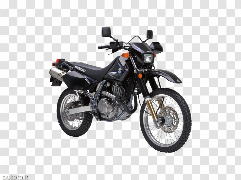 Suzuki DR650 Dual-sport Motorcycle Off-roading - Fourstroke Engine Transparent PNG