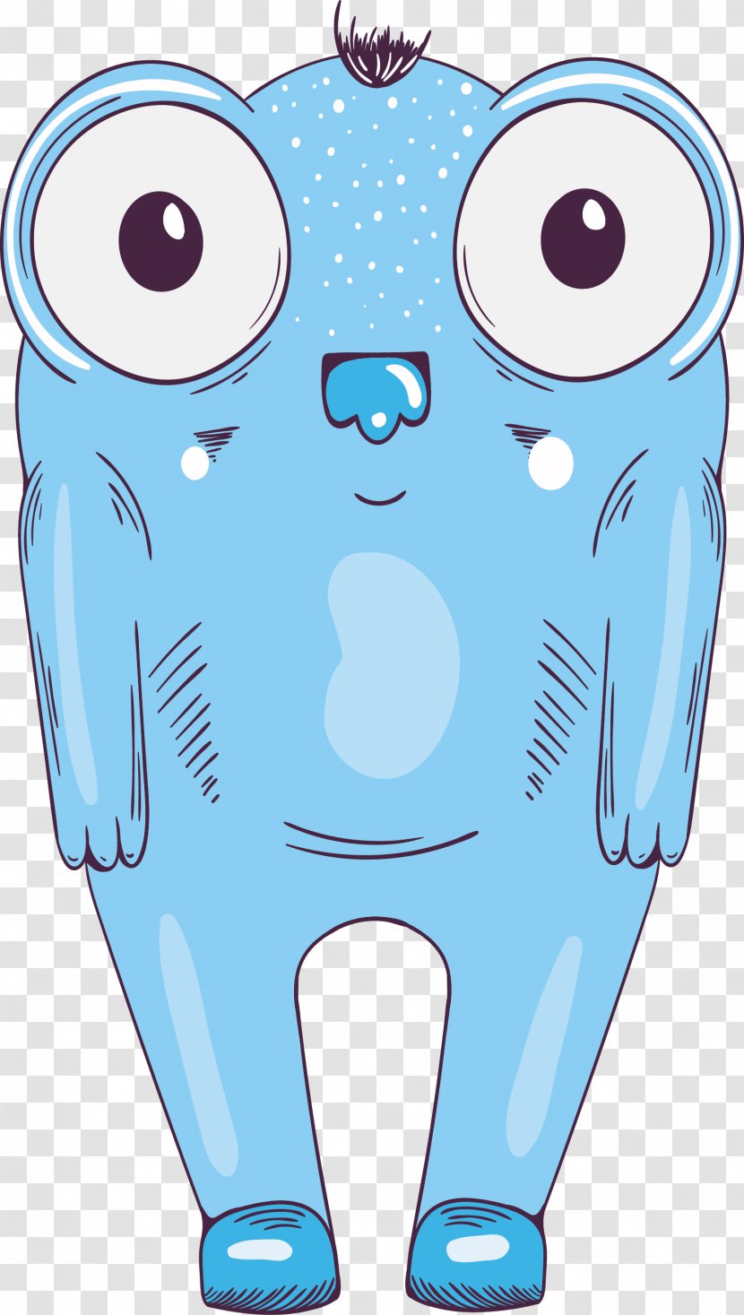 Drawing Illustration - Watercolor - Cartoon Monster Transparent PNG