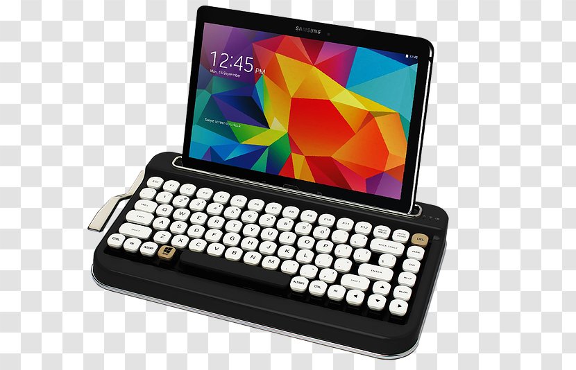 Samsung Galaxy Tab 4 7.0 Computer Keyboard 10.1 Mouse Bluetooth - Mobile Device Transparent PNG