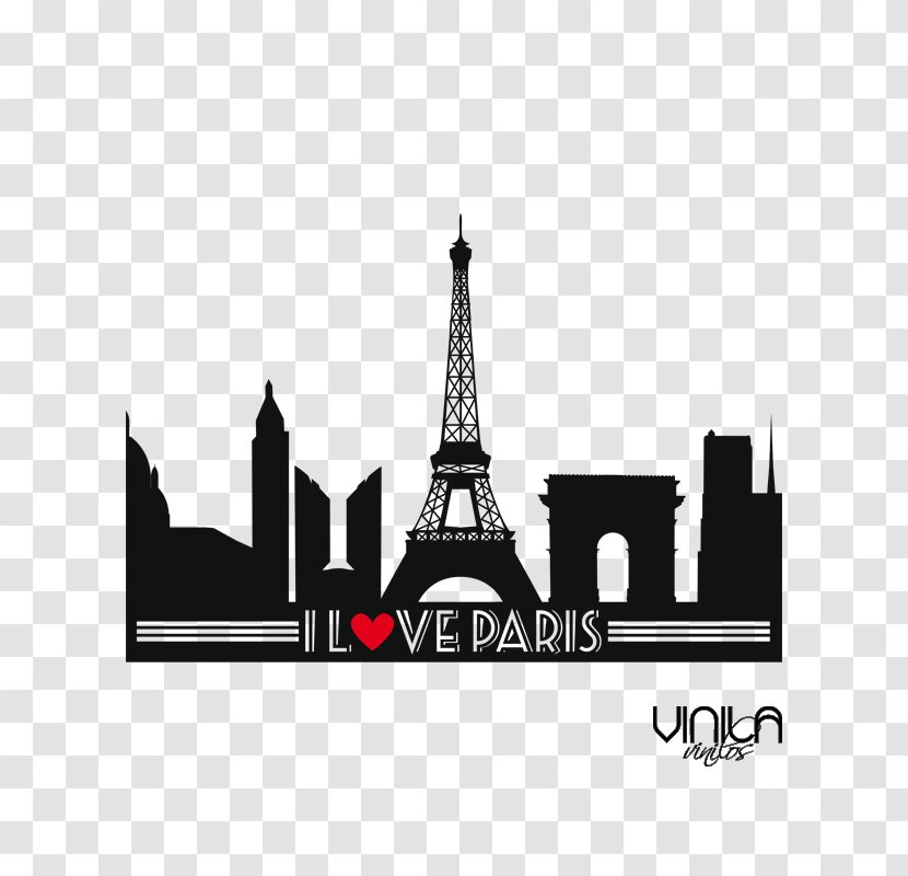 Eiffel Tower Poster I Love Paris Monument Transparent PNG