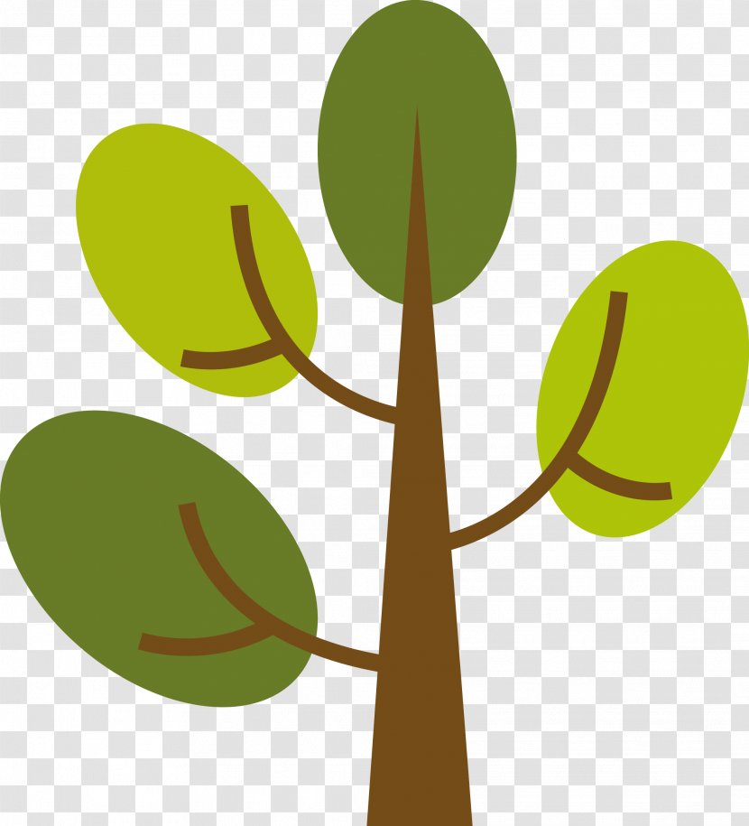 Branch Leaf Tree Euclidean Vector - Vecteur - Lush Transparent PNG