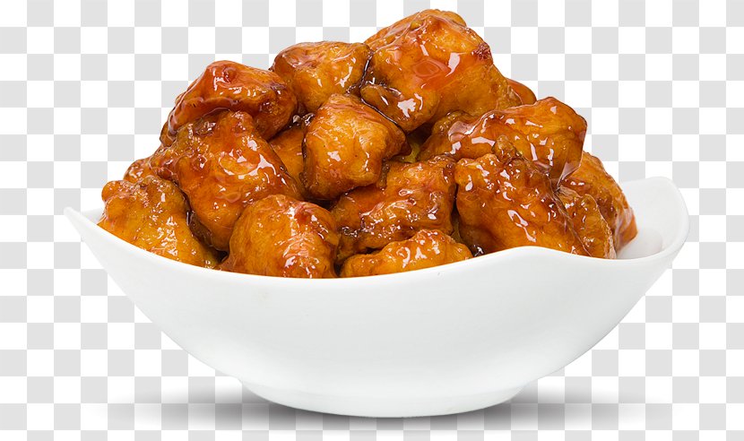Orange Chicken General Tso's Sweet And Sour Meatball Fast Food - Chinese Transparent PNG