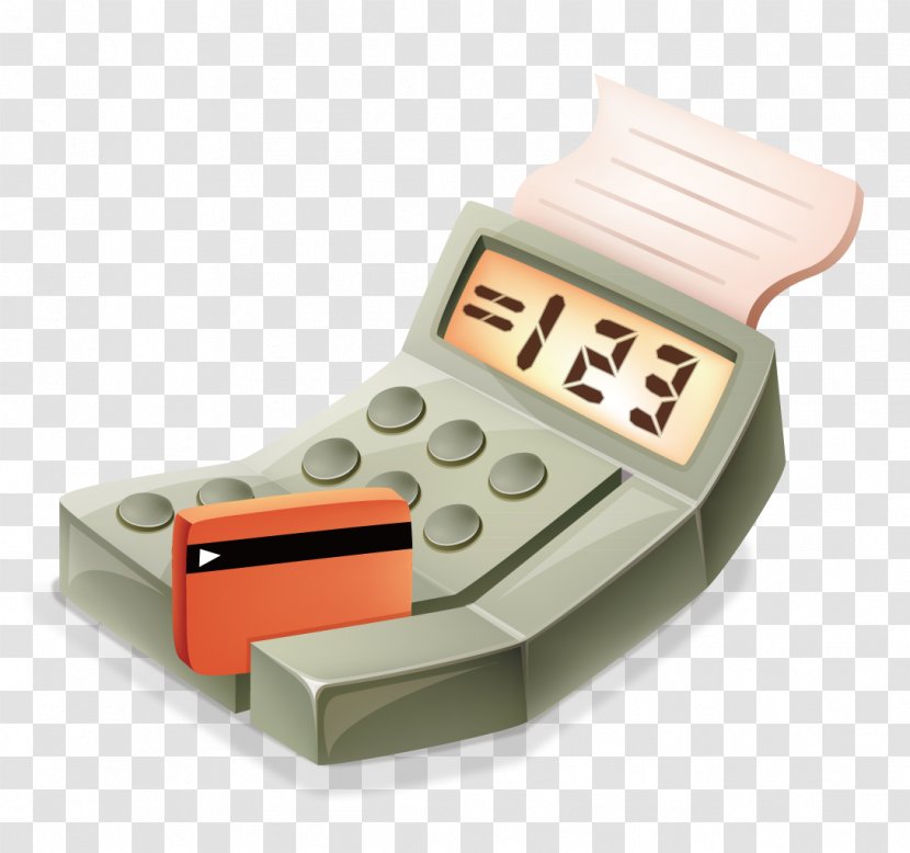 Euclidean Vector Point Of Sale Vexel Icon - Service - Pos Credit Card Machine Transparent PNG