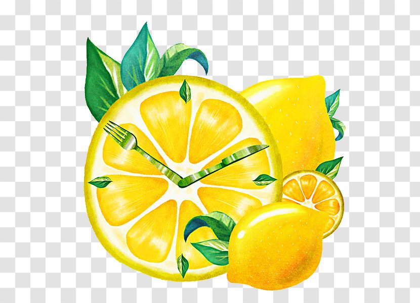 Lemon Cartoon - Tree Transparent PNG