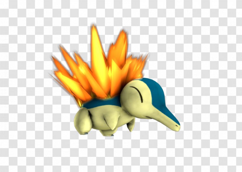 Pokémon Gold And Silver Cyndaquil Quilava - 3d Computer Graphics - Pokemon Transparent PNG