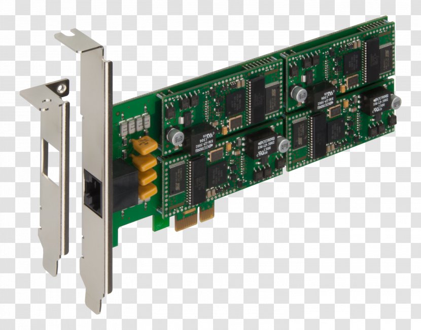 Fax Modem V.90 Dial-up Internet Access V.92 - Network Interface Controller - Electronic Component Transparent PNG