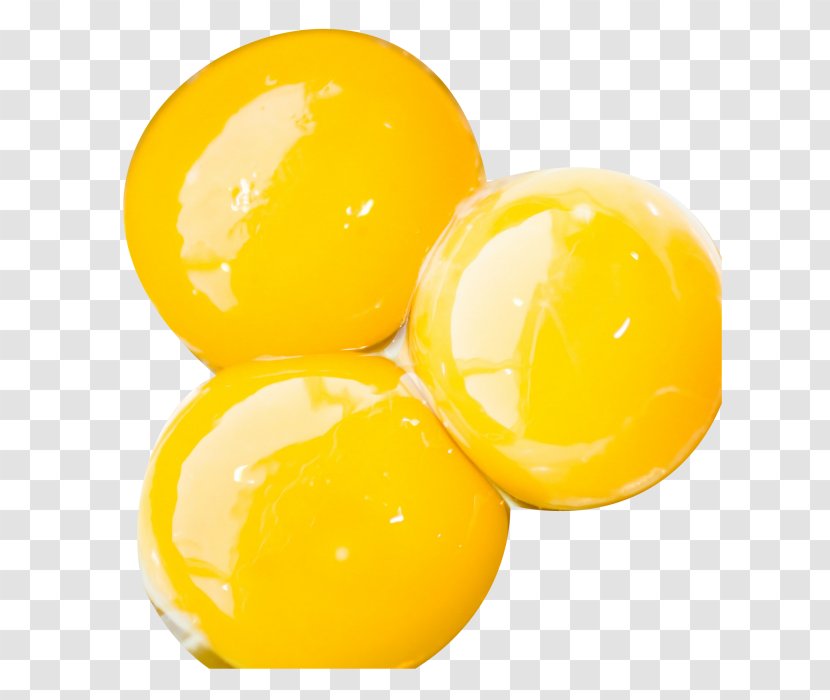 Yolk Egg Sphere Fruit - Yellow Transparent PNG