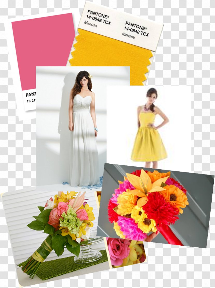 Floral Design Cut Flowers Flower Bouquet Yellow - Photographic Paper Transparent PNG