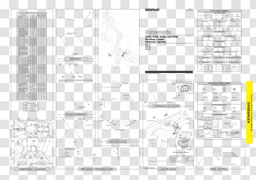 Caterpillar Inc. Diagram Skid-steer Loader Backhoe Transparent PNG