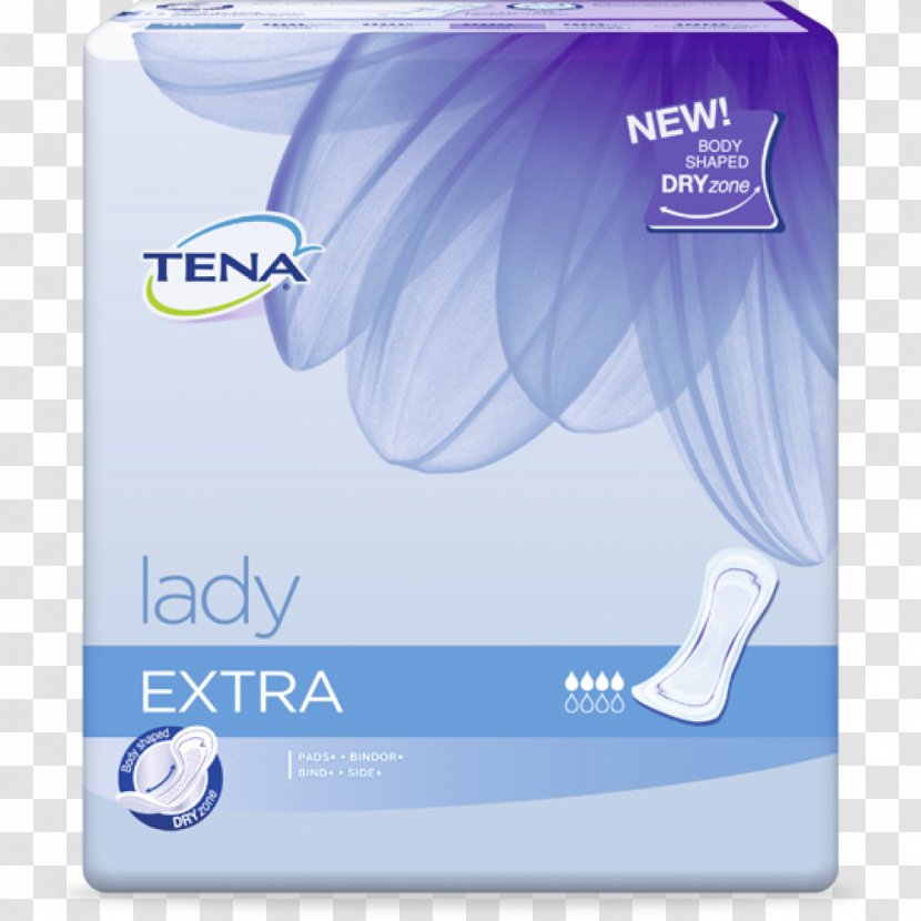 Diaper Sanitary Napkin TENA Urinary Incontinence Feminine Supplies - Absorbent Transparent PNG