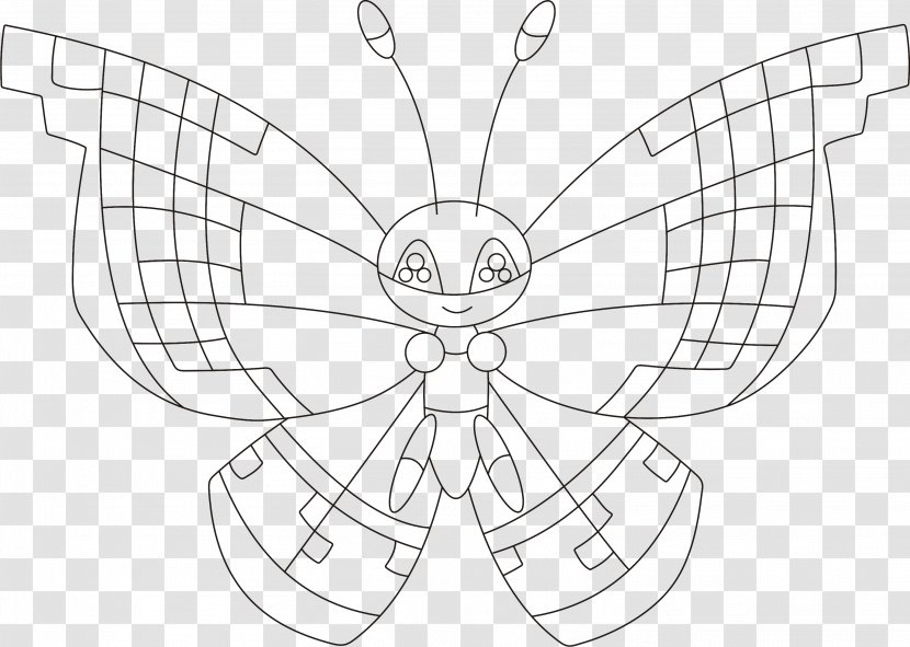 Line Art Pattern Pikachu Drawing - Looking At Transparent PNG