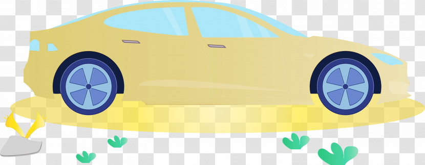 Vehicle Door Yellow Vehicle Car Rim Transparent PNG