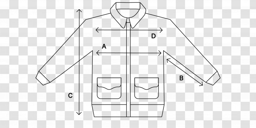 Clothing Collar Shirt Drawing - Multipeaked Transparent PNG