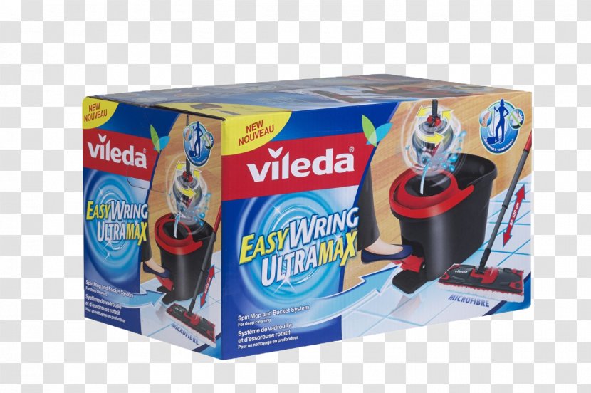Easy Wringing UltraMat Floor Cleaning Vileda Mop + Bucket With Wring & Clean Pedal Household Supply Flavor By Bob Holmes, Jonathan Yen (narrator) (9781515966647) - Sink Transparent PNG