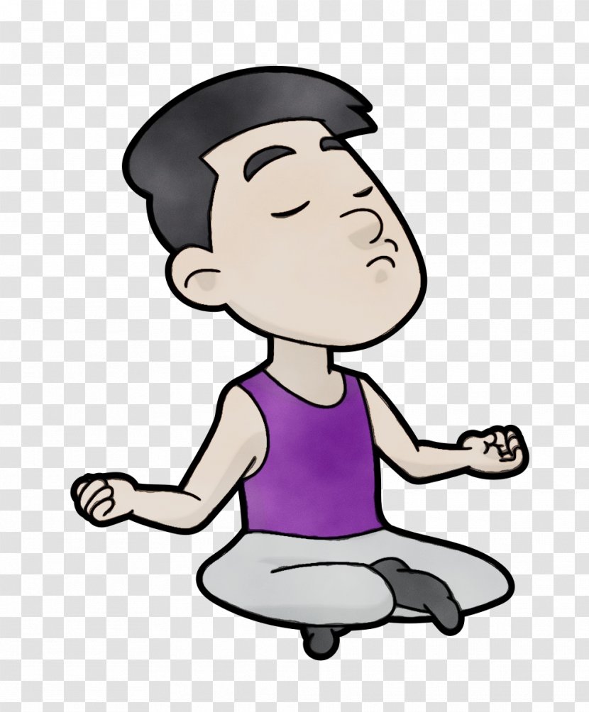 Cartoon Clip Art Finger Child Sitting - Gesture - Animation Transparent PNG