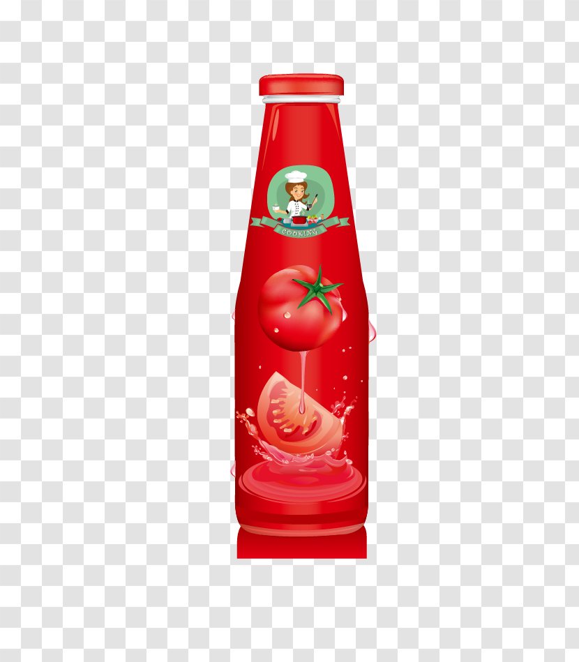 Tomato Juice Beer Wine Bottle Ketchup Transparent PNG