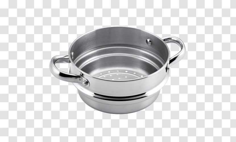 Food Steamers Cookware Frying Pan Olla Boiler - Stainless Steel Transparent PNG