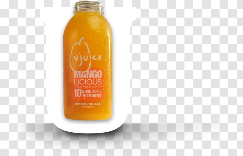 Orange Juice Drink Soft - Mango Transparent PNG