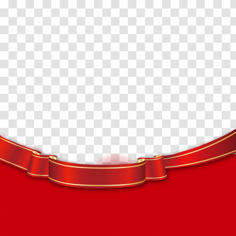 Red Material - Brown - Modern Poster Decoration Transparent PNG