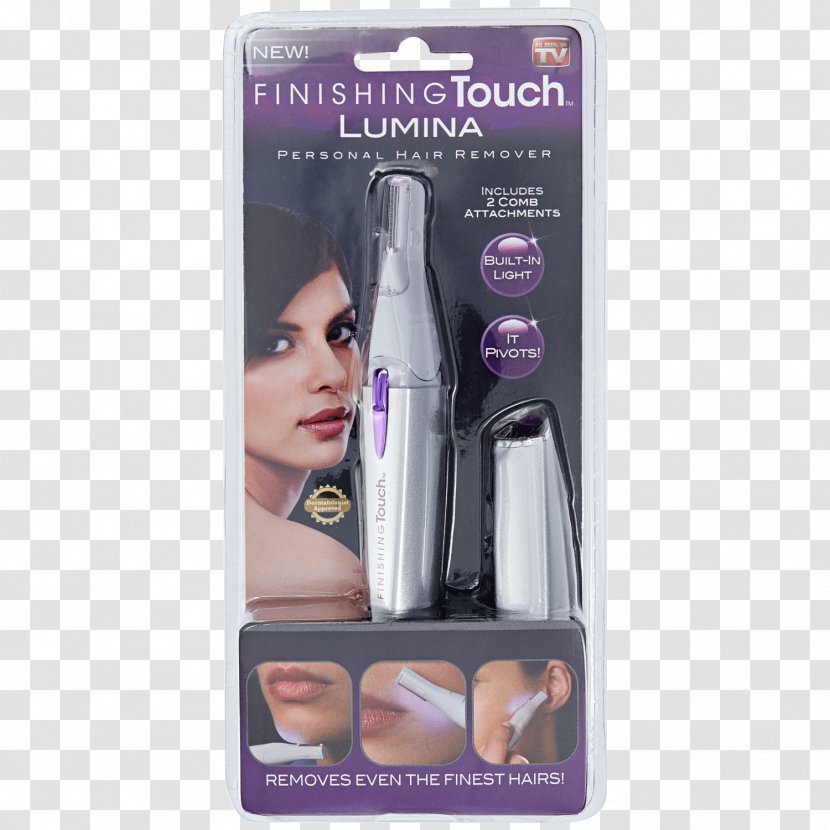 Hair Removal Finishing Touch Lumina Light Epilator - Provoke Of Silver Brightening Shampoo Transparent PNG