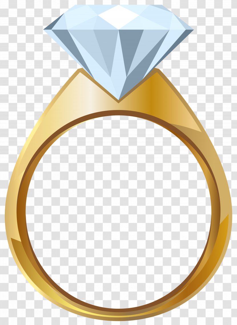 Wedding Ring Gold Engagement Clip Art - Pattern - Transparent Image Transparent PNG