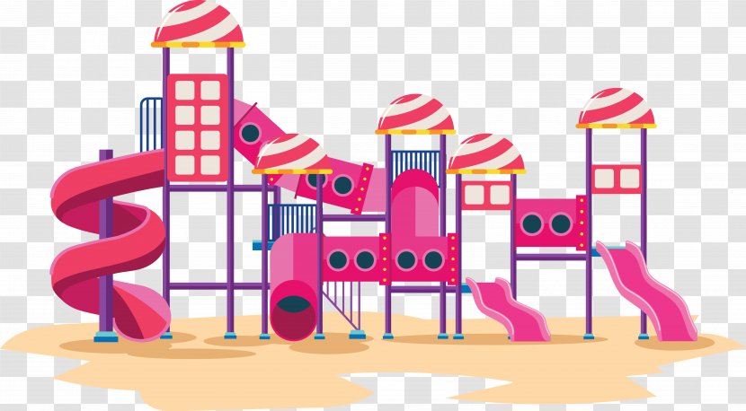Toy Playground Clip Art - Designer - Red Slide Transparent PNG