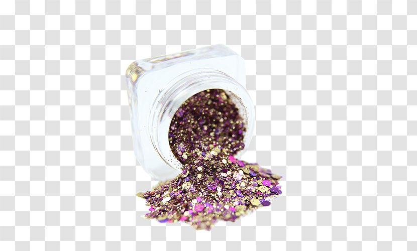 Glitter Body Jewellery - Purple - And Gold Transparent PNG