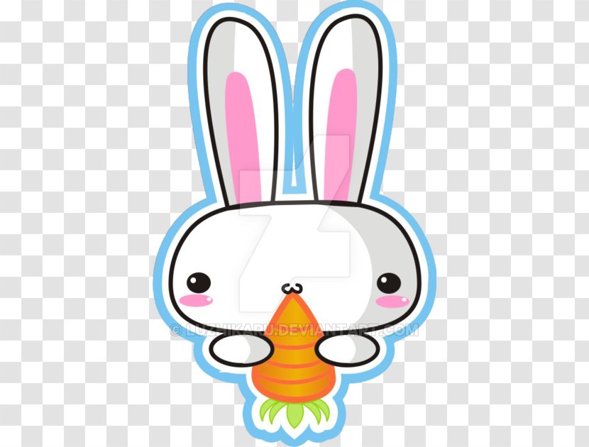 I Love... Rabbits! Easter Bunny Leporids Clip Art - Smile - Mi Transparent PNG