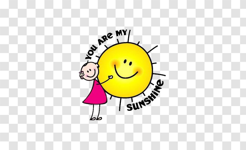 You Are My Sunshine Foundation Child Sunlight - Smiley - Cartoon Sun Transparent PNG