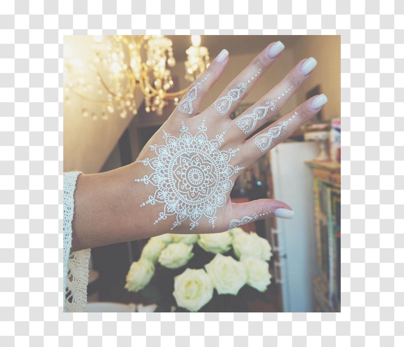 Flower Bouquet Nail Hand Model Floral Design Transparent PNG