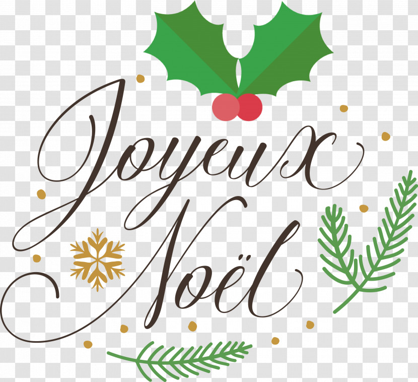 Joyeux Noel Noel Christmas Transparent PNG