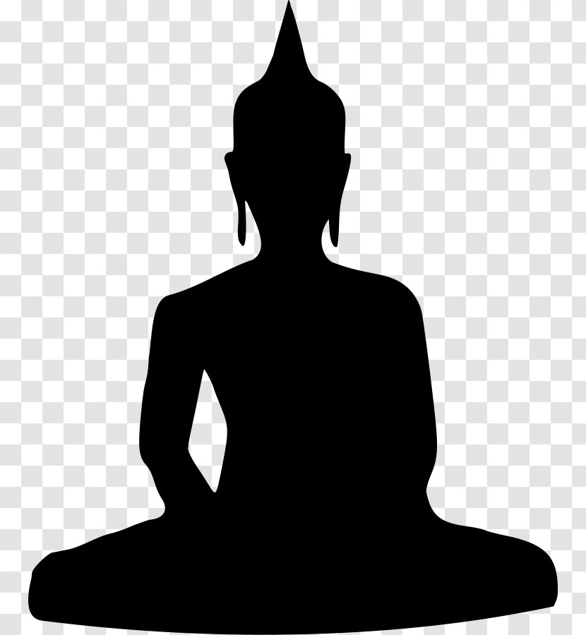 Buddhism Buddhahood Zen Clip Art - Buddharupa - Bunny Silhouette Transparent PNG