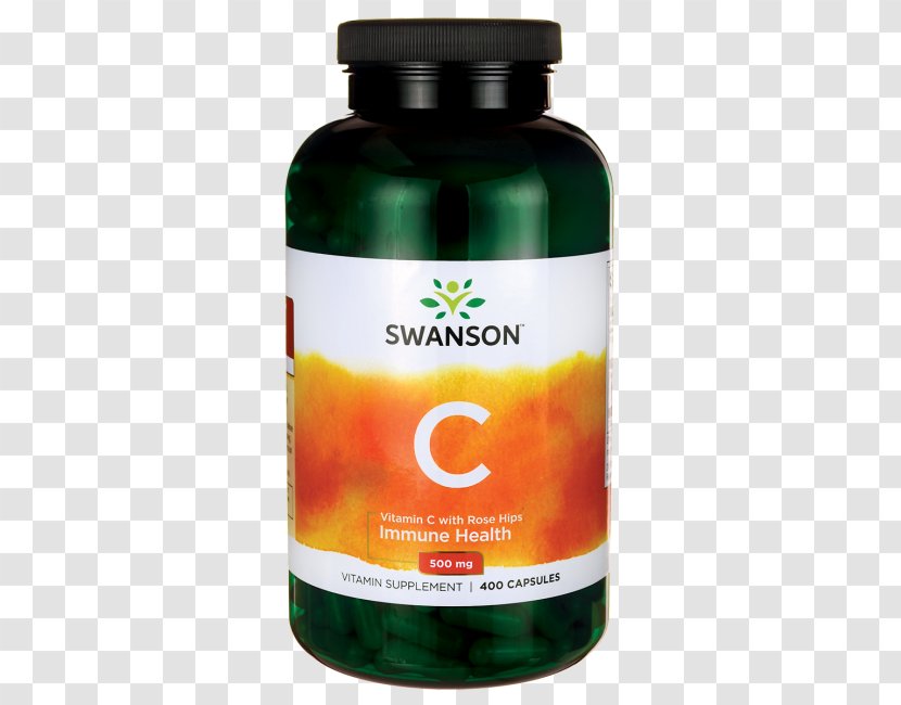 Dietary Supplement Swanson Health Products Vitamin C D - Flavonoid - Rosehips Transparent PNG